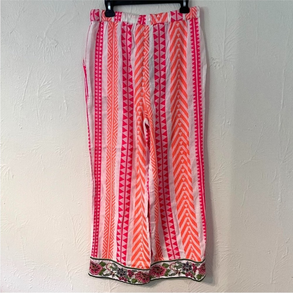 NWT Anthropologie Farm Rio Geometric Drawstring Pants